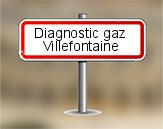 Diagnostic gaz à Villefontaine